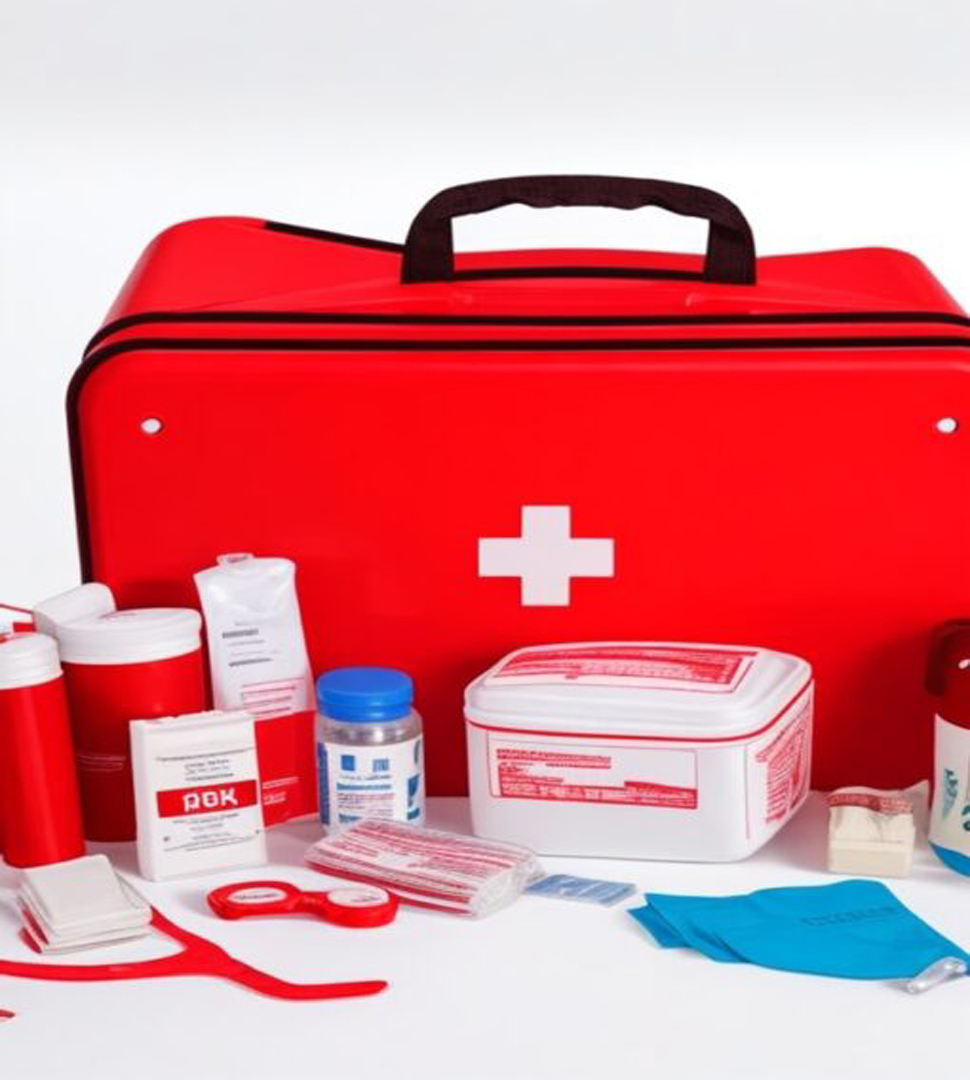 FIRST AID KIT IN METAL BOX